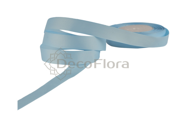 Лента репсовая 2cm*20м - 1039 - светло-голубая 
