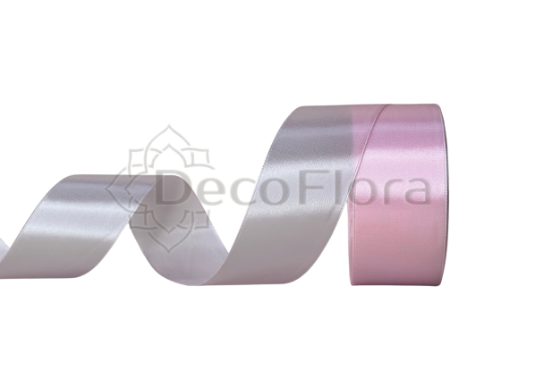 Лента атласная 4cm*25ярд - 043 - розовая 