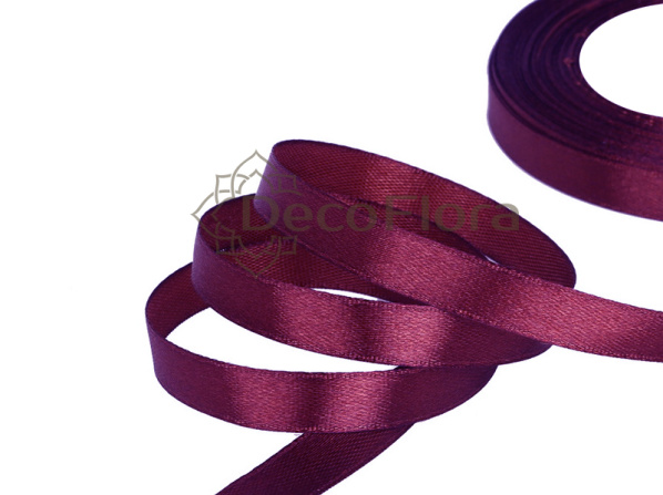 Лента атласная 0,6cm*20м - 118 - сливовый 