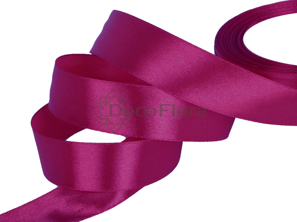 Лента атласная 5cm*20м - 1025 - малиновый 