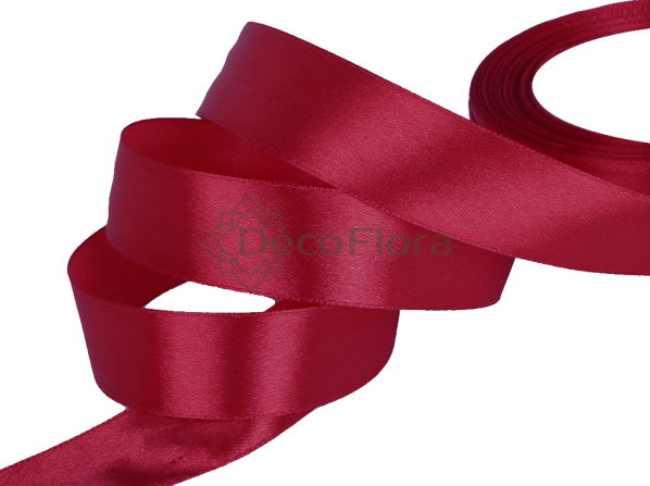 Лента атласная 5cm*20м - 113 - кораллово-красный