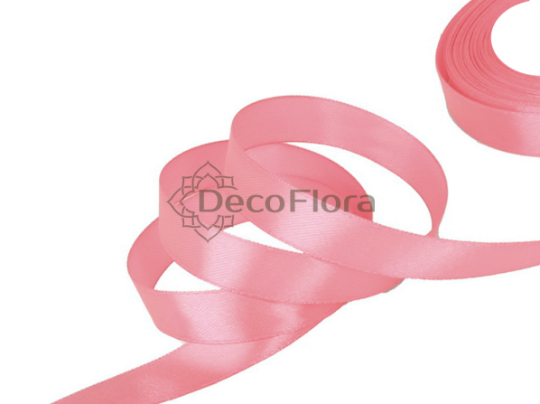 Лента атласная 1,2cm*20м - 1015 - пастельно-розовый  