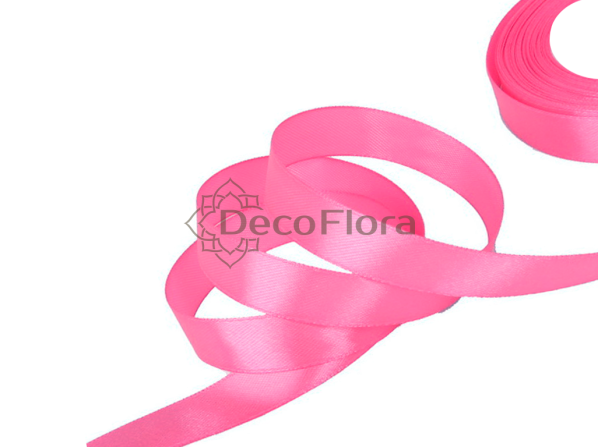 Лента атласная 1,2cm*20м - 055 - розово-сливочный 