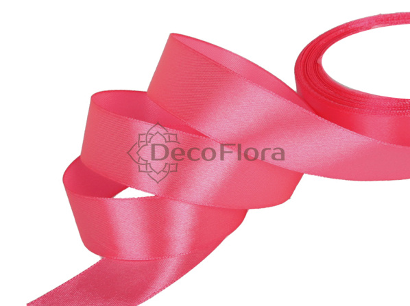 Лента атласная 4cm*20м - 1037 - коралловый
