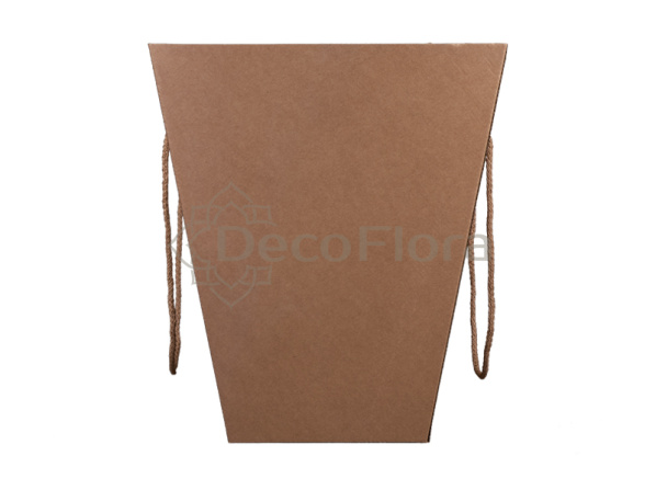 Коробка для транспортировки цветов 20*34*40см крафт