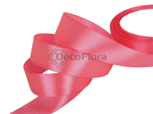 Лента атласная 4cm*20м - 056 - кораллово-розовый 