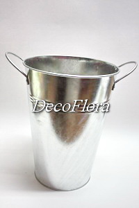 Кашпо металл L19см*h25см*b12,5см
