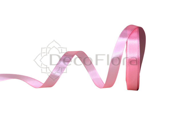 Лента атласная 1,2cm*25ярд - 089 - розовая 