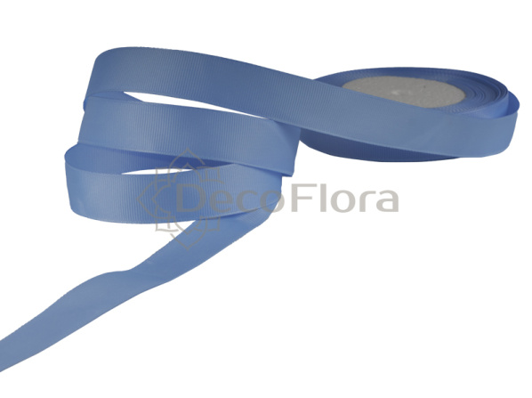 Лента репсовая 2cm*20м - 1051 - голубая