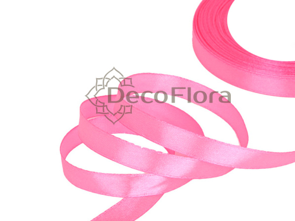 Лента атласная 0,6cm*20м - 057 - кораллово-розовый 