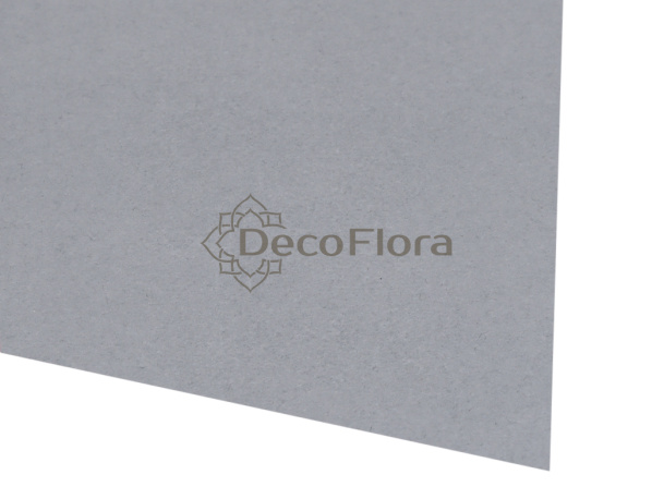 Бумага тишью 50см*66см тускло-серый (10 листов)