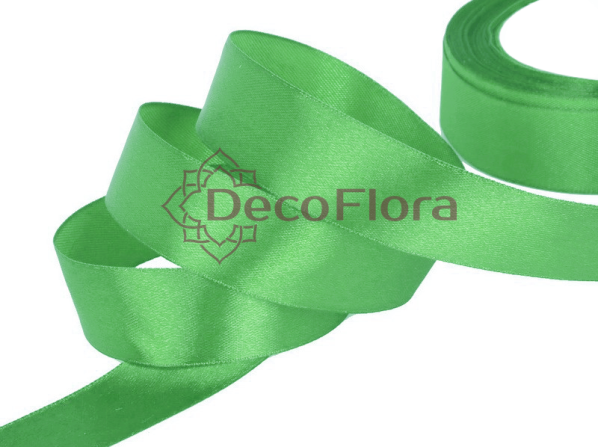 Лента атласная 5cm*20м - 1073 - темно-салатовый 