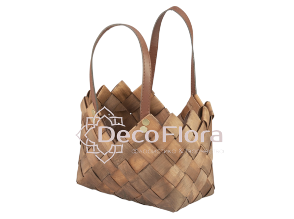 Корзина секвойя d24 h12 hh15 коричневая
