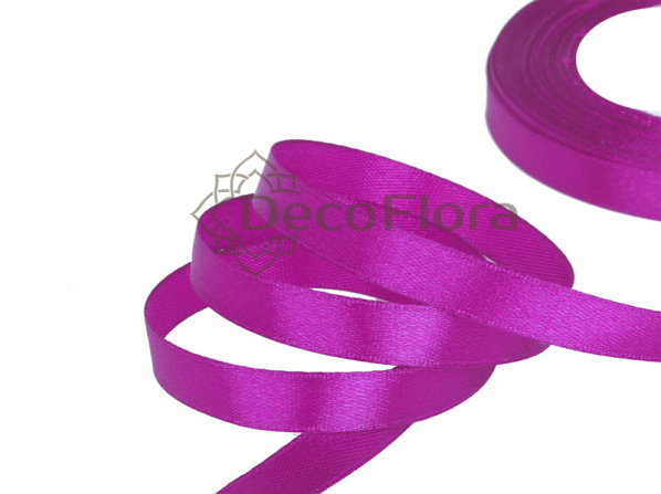 Лента атласная 0,6cm*20м - 1025 - малиновый 