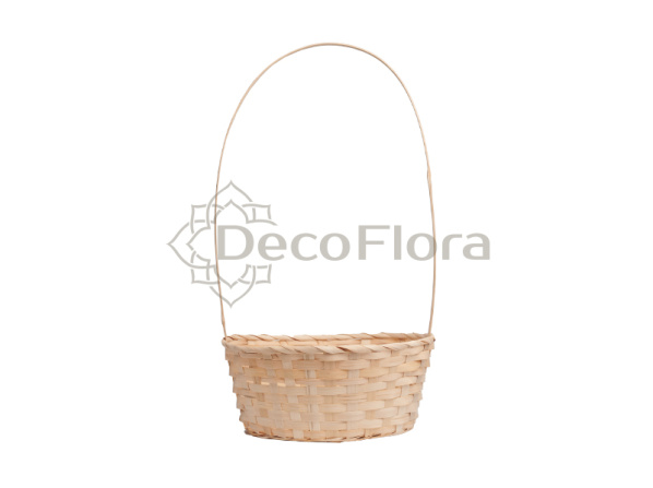 Корзина бамбуковая d30*22 h13 hh49 натуральная 