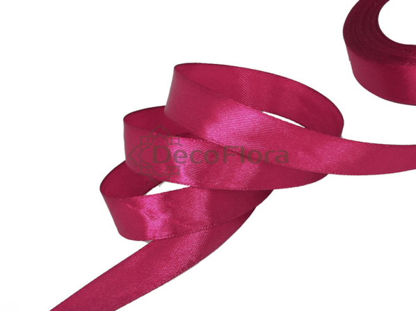 Лента атласная 1,2cm*20м - 070 - кораллово-красный