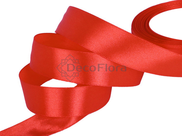 Лента атласная 5cm*20м - 1043 - ярко-мандариновый 