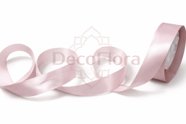 Лента атласная 2,5cm*25ярд - 000 - светло-сиреневая