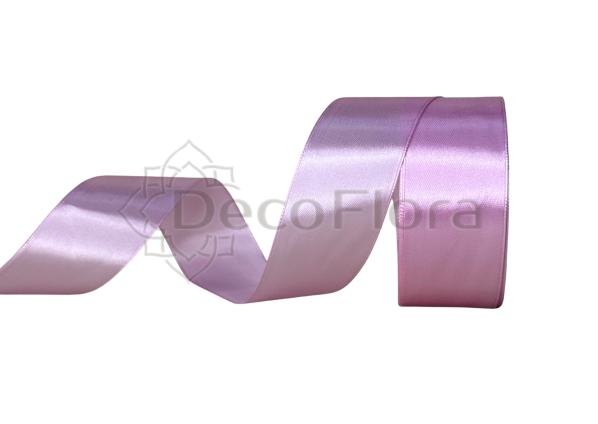 Лента атласная 4cm*25ярд - 175 - сиреневая 