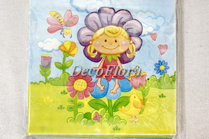 Салфетки 33*33см Детская коллекция (20 штук)