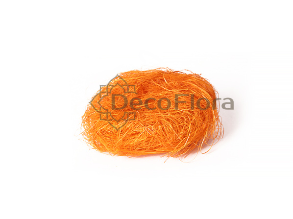 Сизаль 200г ярко-оранжевый (Bright orange)