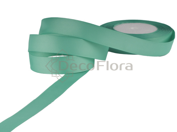 Лента репсовая 2cm*20м - 1085 - бирюзовая