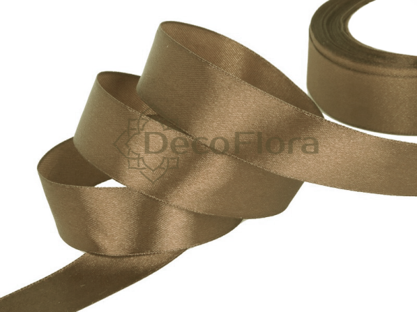 Лента атласная 4cm*20м - 1118 - бежевый