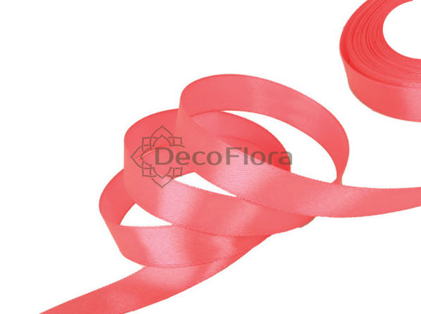Лента атласная 1,2cm*20м - 034 - персиково-розовый 