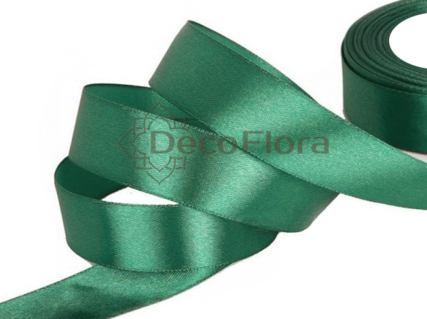 Лента атласная 4cm*20м - 092 - тёмно-бирюзовый 