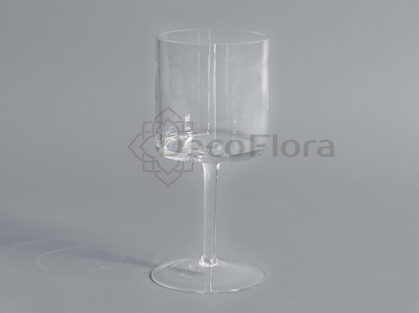 Ваза декоративная Одетта низкая h230мм, d107мм, v700мл