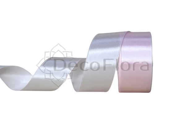 Лента атласная 4cm*25ярд - 077 - розовая 