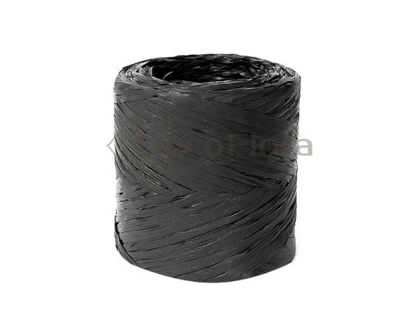 Рафия 1см*200м чёрная