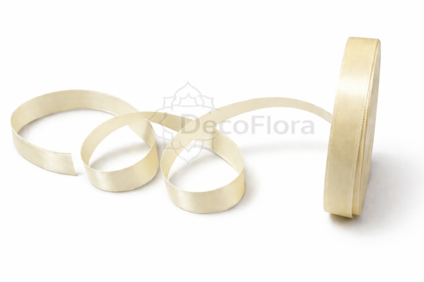 Лента атласная 1,2cm*25ярд - 083 - айвори