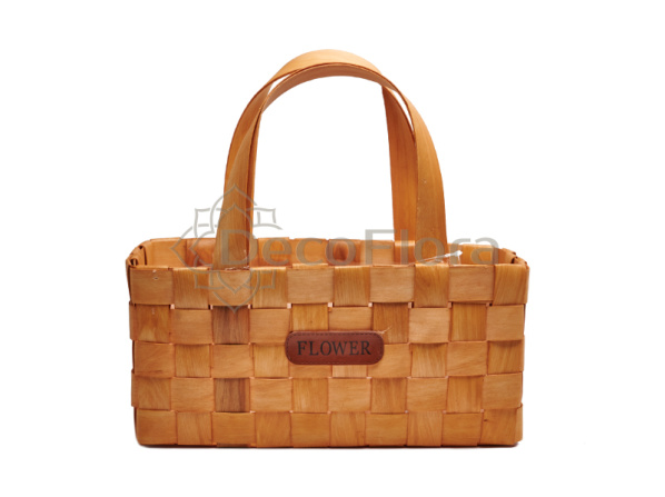 Корзина секвойя d29 h14 hh13*23 натуральная