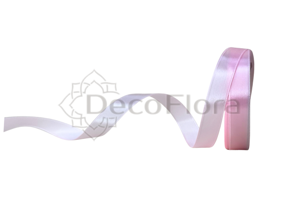 Лента атласная 1,5cm*25ярд - 043 - розовая 