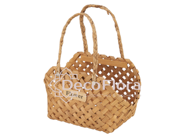 Корзина секвойя d25 h15 hh16*30 натуральная