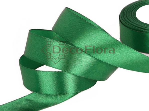 Лента атласная 4cm*20м - 094 - зелёный 