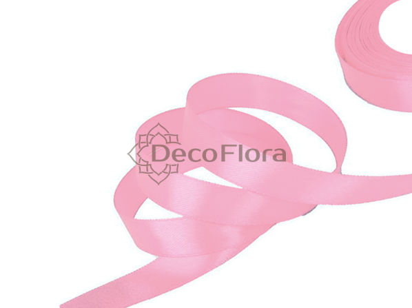 Лента атласная 2,5cm*20м - 1012 - розово-пудровый