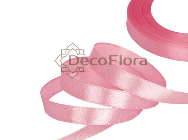 Лента атласная 0,6cm*20м - 047 - сливочно-розовый 