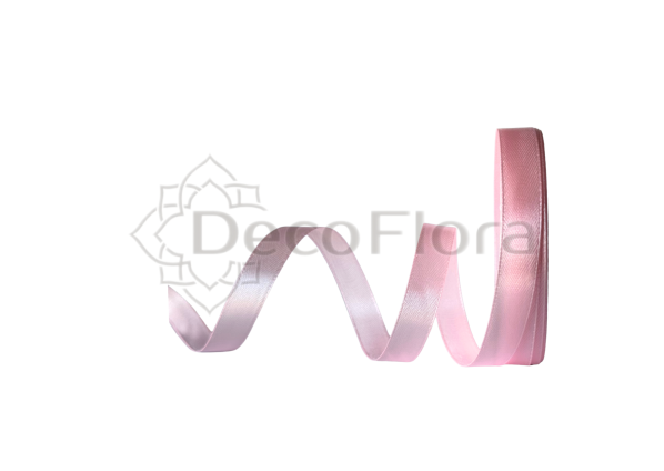 Лента атласная 1,2cm*25ярд - 004 - розовая 