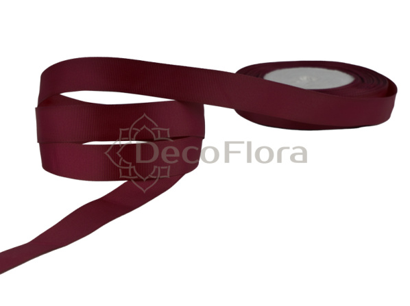 Лента репсовая 3cm*20м - 1035 - баклажан 