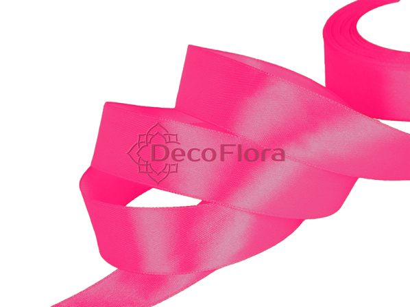 Лента атласная 5cm*20м - 62 - розово-сиреневая