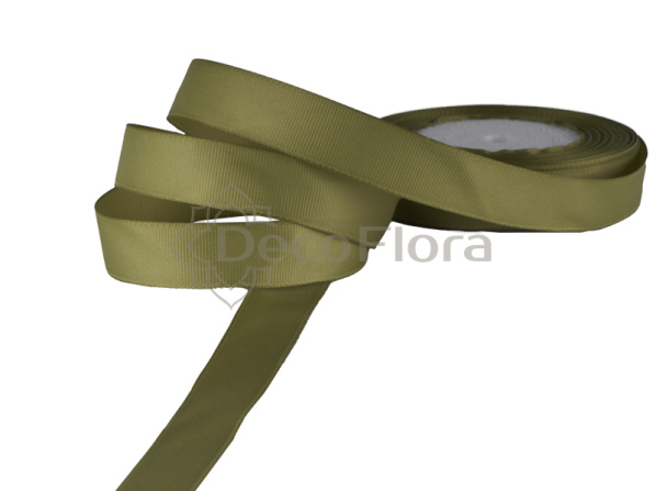 Лента репсовая 3cm*20м - 1088 - хаки