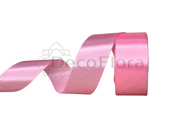 Лента атласная 4cm*25ярд - 147 - розовая 