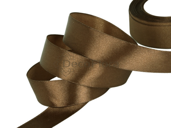 Лента атласная 4cm*20м - 075 - лесной орех 