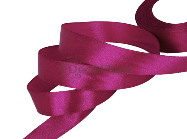 Лента атласная 5cm*20м - 1027 - фуксия 